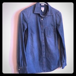 J. Crew Chambray Shirt (Perfect Fit)